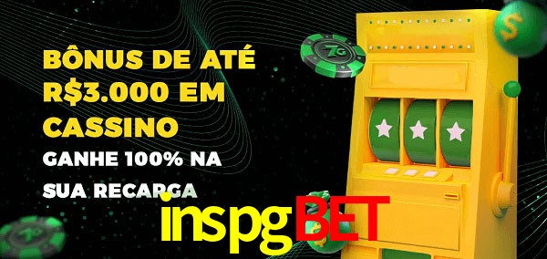 inspgbet melhor bônus de depósito