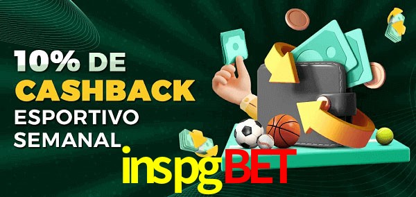 10% de bônus de cashback na inspgbet