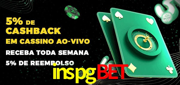 Promoções do cassino ao Vivo inspgbet